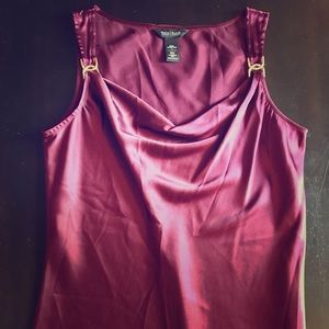 ❤️WHBM Stretch Silk Shell